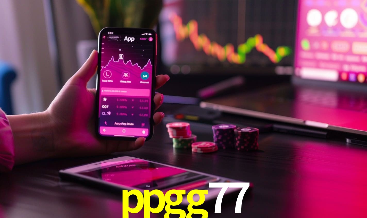 Comparação APP mobile vs versão web da ppgg77